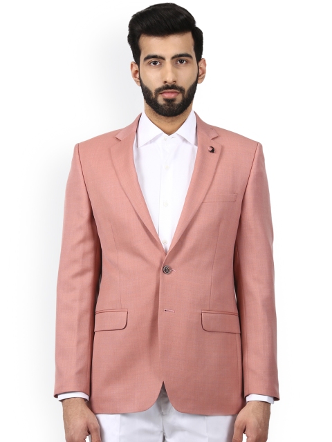 

Raymond Men Pink Single Breasted Casual Blazer