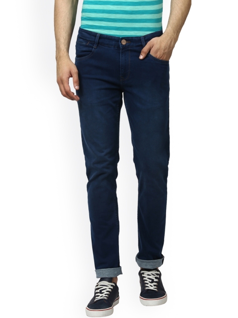 

Parx Men Blue Slim Fit Mid-Rise Clean Look Stretchable Jeans