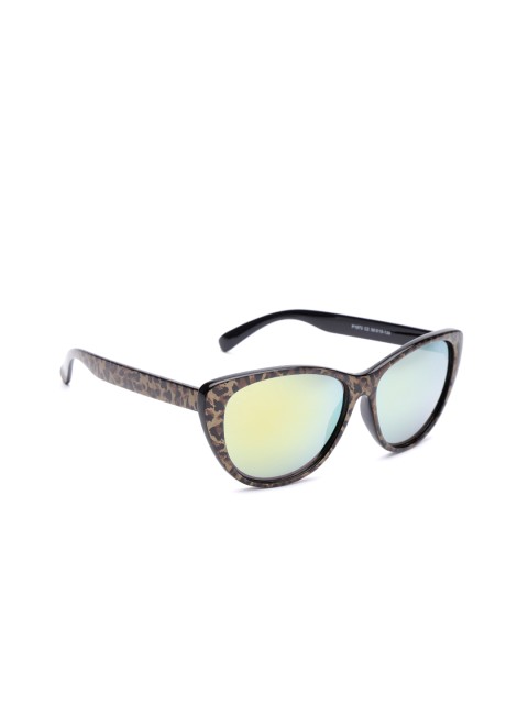 

DressBerry Women Mirrored Cateye Sunglasses MFB-PN-RY-P1873, Yellow