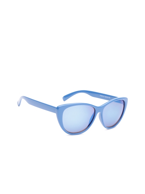 

DressBerry Women Mirrored Cateye Sunglasses MFB-PN-RY-P1873, Blue