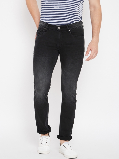 

Numero Uno Men Black Morice Slim Fit Low-Rise Clean Look Jeans