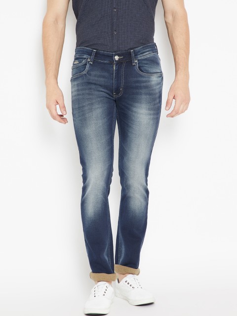 

Numero Uno Men Navy Blue Slim Fit Low-Rise Clean Look Stretchable Jeans