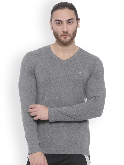 

Bitz Men Grey Solid Lounge T-Shirt EBA015
