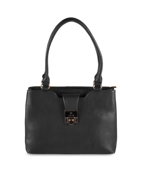 

Metro Women Black Solid Shoulder Bag