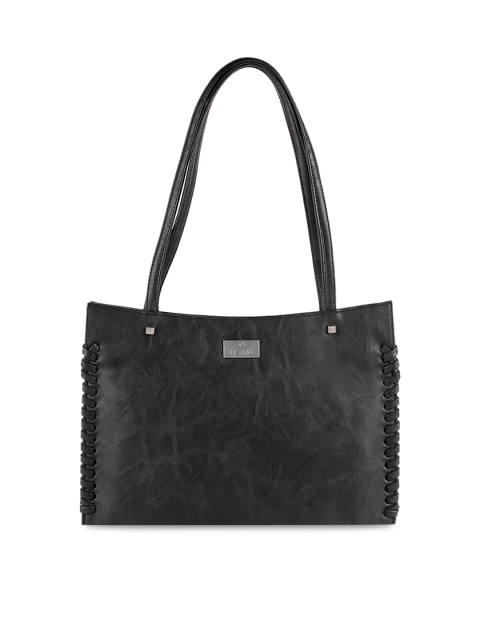 

Metro Black Solid Shoulder Bag