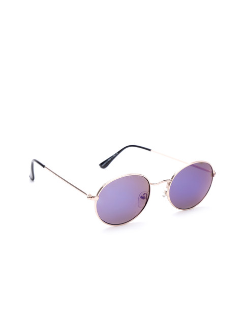 

DressBerry Women Mirrored Oval Sunglasses MFB-PN-PS-T9527, Purple