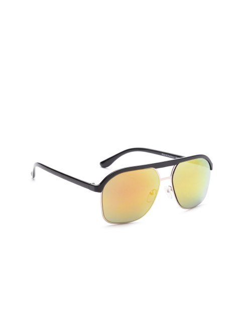 

Mast & Harbour Unisex Square Sunglasses MFB-PN-PS-DSA1952, Yellow