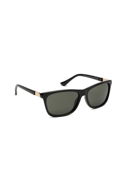 

Mast & Harbour Unisex Rectangle Sunglasses MFB-PN-PS-A3688, Black
