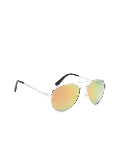 

Roadster Unisex Mirrored Aviator Sunglasses MFB-PN-PS-B0055, Yellow