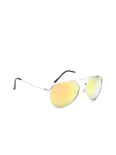 

Roadster Unisex Mirrored Aviator Sunglasses MFB-PN-PS-B0095, Yellow