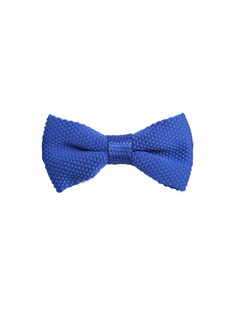 

Tossido Blue Woven Design Bow Tie