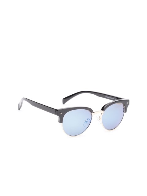 

Mast & Harbour Unisex Browline Sunglasses MFB-PN-SR-SP5058, Blue