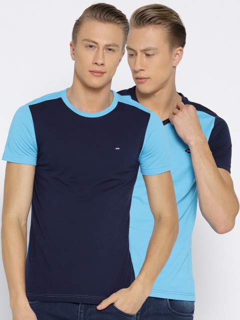 

Cloak & Decker by Monte Carlo Men Pack of 2 T-shirts, Blue