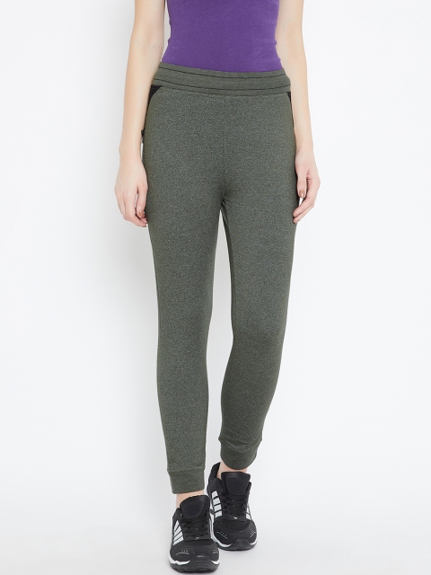

C9 AIRWEAR Olive Self-Design Joggers