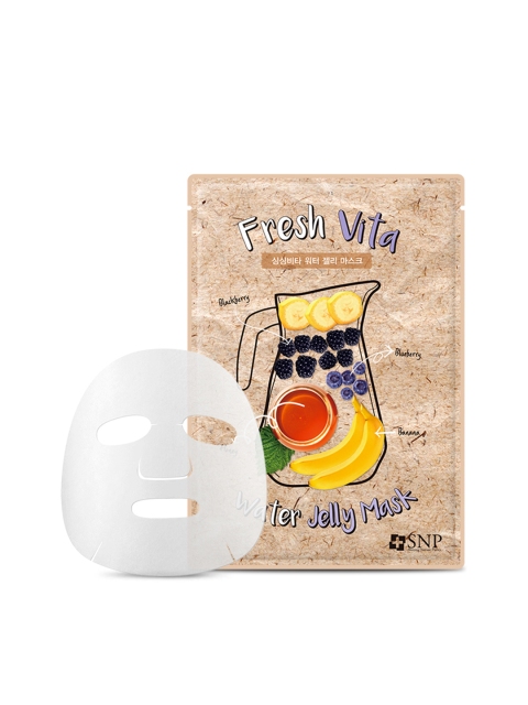 

SNP Unisex Fresh Vita Water Jelly Mask, Beige