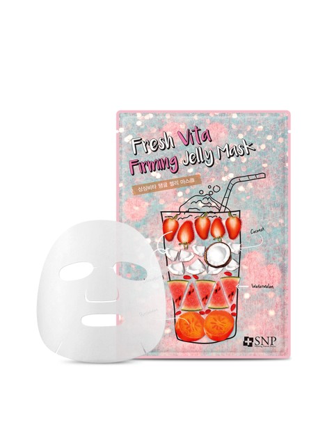 

SNP Unisex Fresh Vita Firming Jelly Mask, White