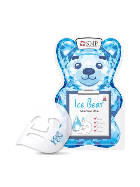 

SNP Ice Bear Hyaluronic Mask, Blue