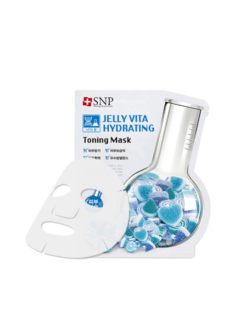 

SNP Unisex Jelly Vita Hydrating Toning Mask, White