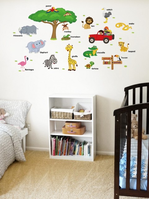 

Cortina Multicoloured Wall Sticker, Multi
