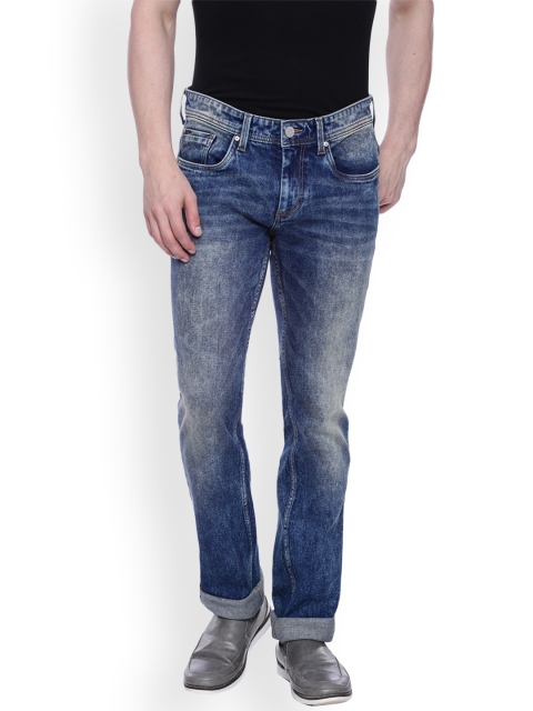 

Basics Men Blue Skinny Fit Low-Rise Clean Look Stretchable Jeans