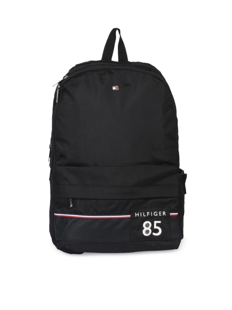 

Tommy Hilfiger Unisex Black Solid Backpack
