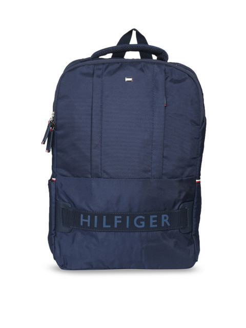 

Tommy Hilfiger Unisex Navy Blue Solid Backpack