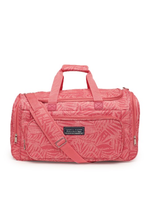 

Tommy Hilfiger Unisex Coral Printed Duffel Bag