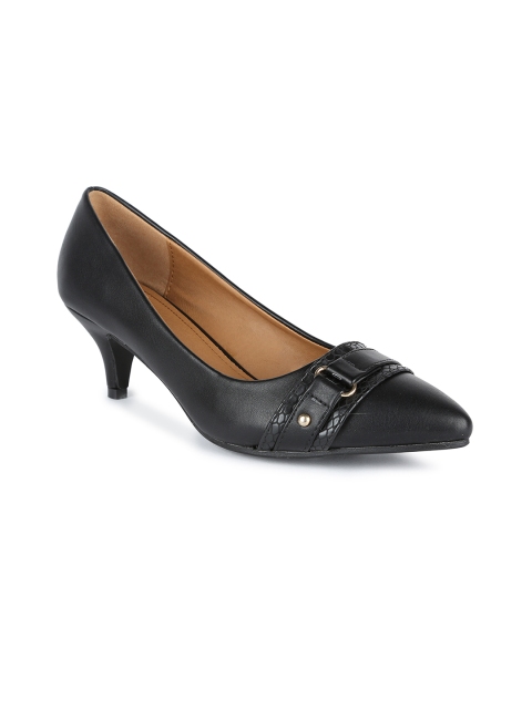 

Van Heusen Woman Women Black Solid Pumps