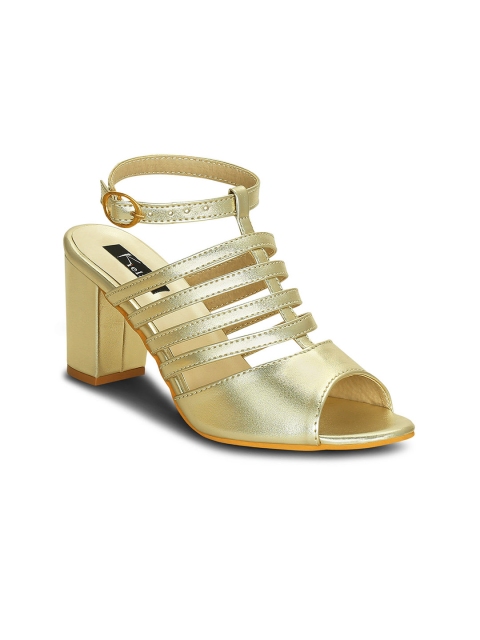 

Kielz Women Gold-Toned Solid Sandals