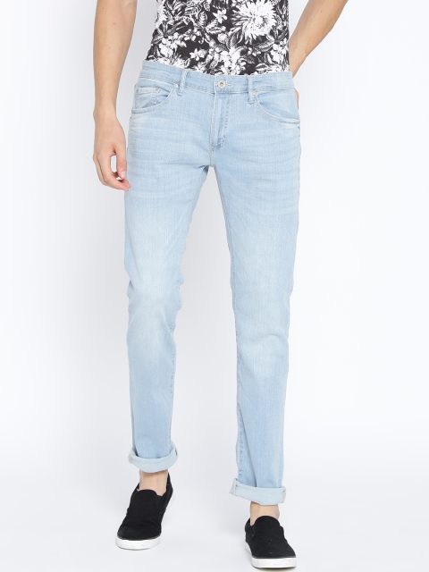 

OVS Men Blue Slim Fit Low-Rise Clean Look Stretchable Jeans