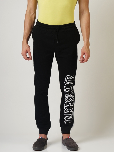 

SHELTR Black Solid Joggers