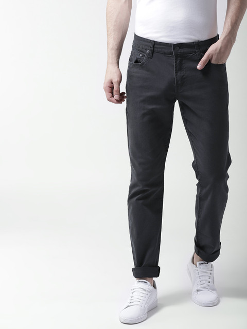 

Aeropostale Men Navy Blue Skinny Fit Mid-Rise Clean Look Stretchable Jeans