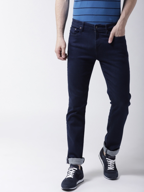 

Aeropostale Men Navy Blue Slim Fit Low-Rise Clean Look Stretchable Jeans