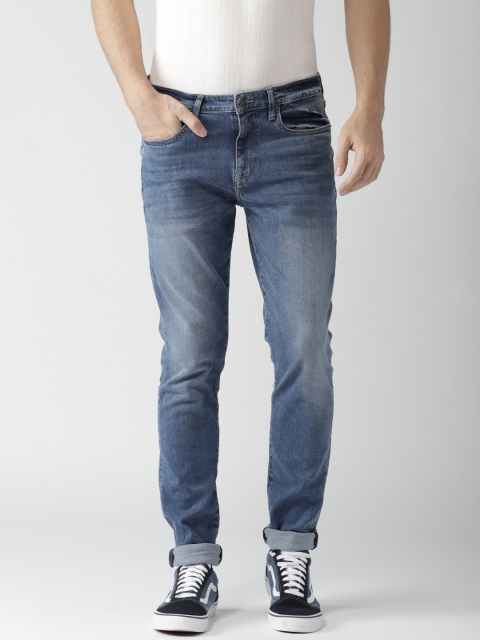 

Aeropostale Men Blue Super Skinny Fit Mid-Rise Clean Look Jeans