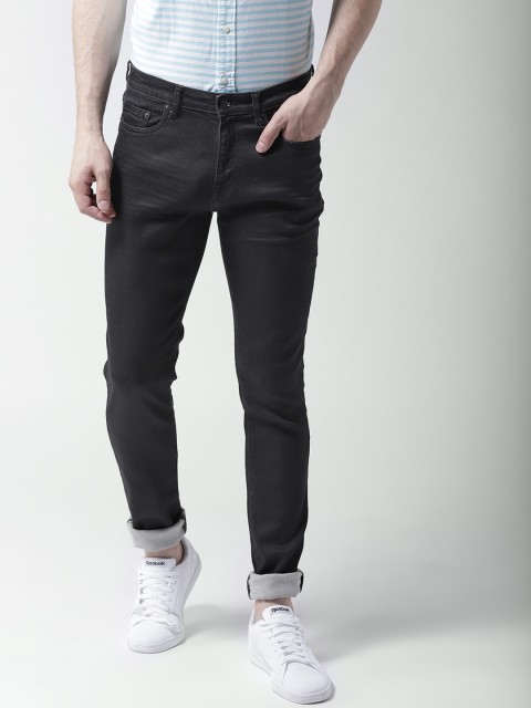 

Aeropostale Men Black Super Skinny Fit Mid-Rise Clean Look Stretchable Jeans
