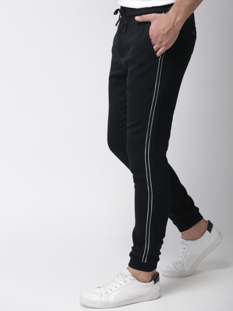 

Mast & Harbour Men Navy Blue Regular Fit Solid Joggers