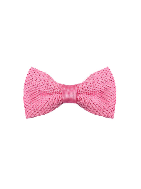 

Tossido Pink Woven Design Bow Tie