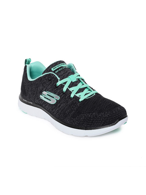 

Skechers Women Black Flex Appeal 2.0 High Energy Sneakers
