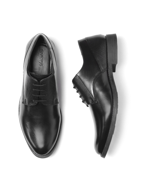 

INVICTUS Men Black Formal Derbys