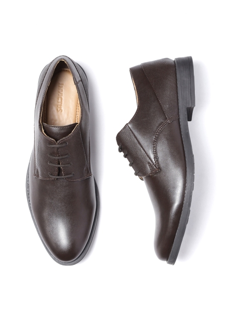 

INVICTUS Men Coffee Brown Formal Derbys
