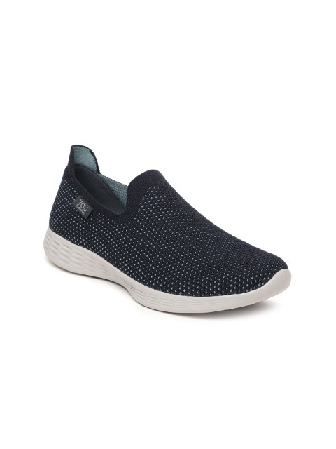 

Skechers Women Navy Blue You Define Slip-On Sneakers