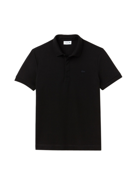 

Lacoste Men Black Paris Polo Regular Fit Stretch Cotton Pique