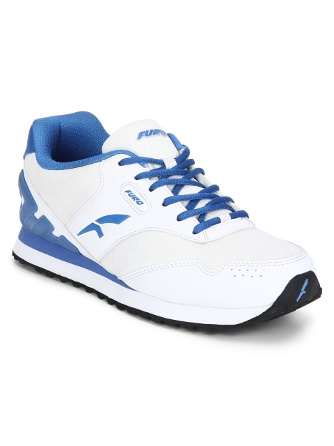 

FURO by Red Chief Men White Running Shoes