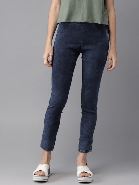 

HERE&NOW Women Blue Treggings