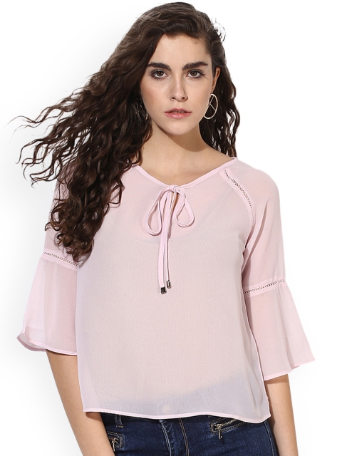 

Kazo Women Pink Solid Top
