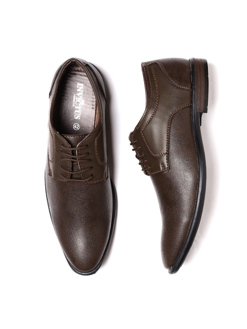 

INVICTUS Men Coffee Brown Formal Derbys