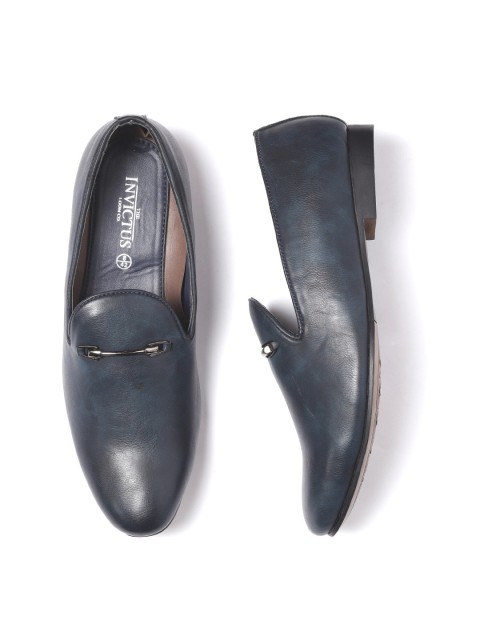 

INVICTUS Men Navy Semiformal Slip-Ons, Navy blue