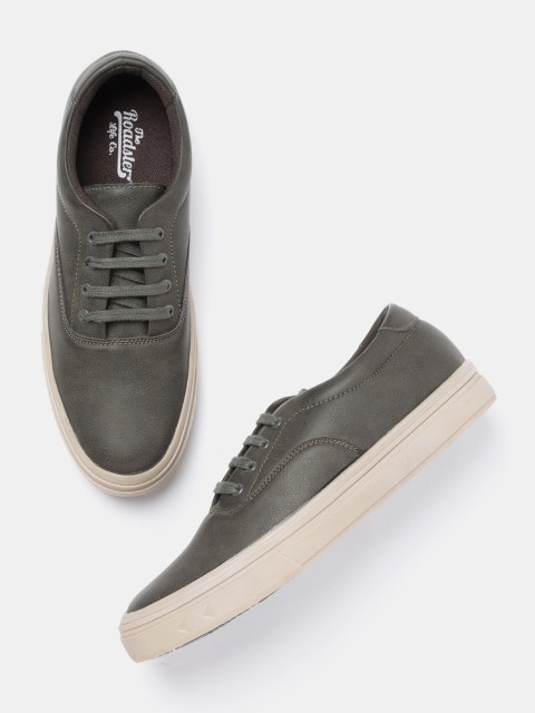 

Roadster Men Olive Green Sneakers