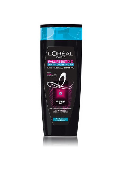 

LOreal Paris Fall Resist Anti-Dandruff Shampoo 175 ml, Black