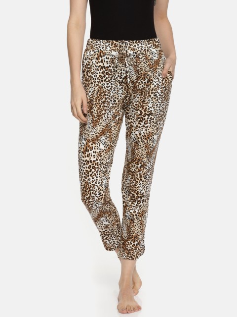 

Enamor Women Multicoloured Printed Relaxed Fit Shop in Pyjama Lounge Pants, Multi